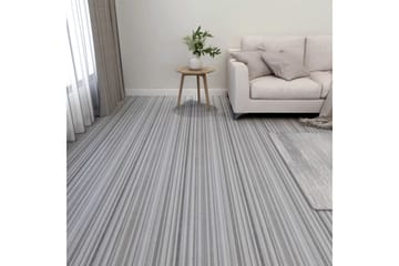 Itsekiinnittyvä lattialankku 55 kpl PVC 5,11m² vaaleanharmaa - Harmaa - Piha & ulkoaltaat - Piha-alue - Puutarhakoristeet & pihatarvikkeet - Terassilaatat