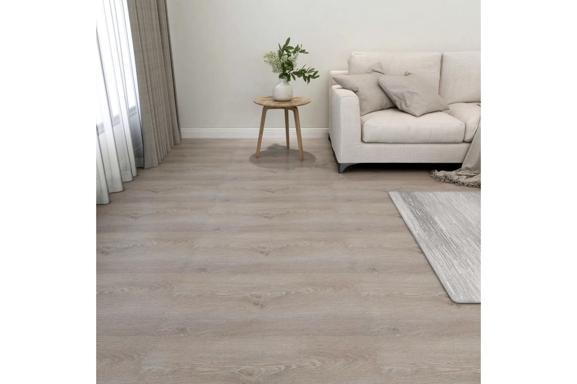 Itsekiinnittyvä lattialankku 55 kpl PVC 5,11 m² taupe - Taupe - Piha & ulkoaltaat - Piha-alue - Puutarhakoristeet & pihatarvikkeet - Terassilaatat