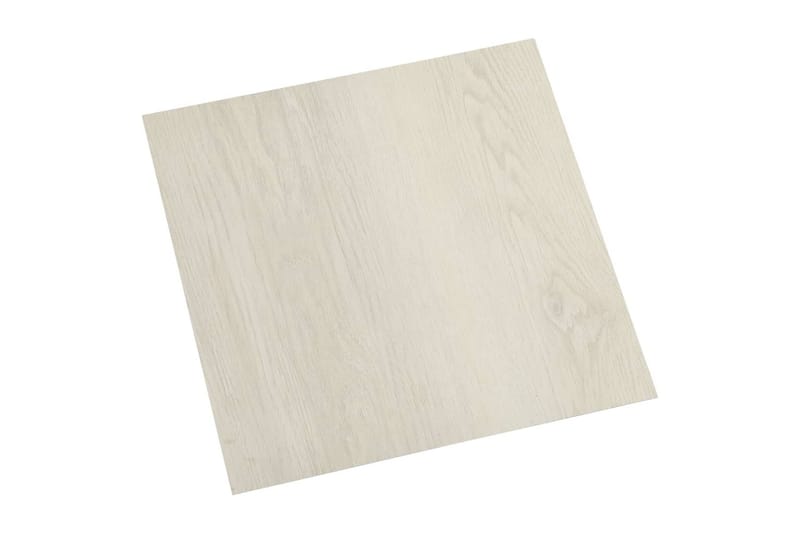 Itsekiinnittyvä lattialankku 55 kpl PVC 5,11 m² beige - Beige - Ritilä parvekkeelle - Lattia - Terassilaatat