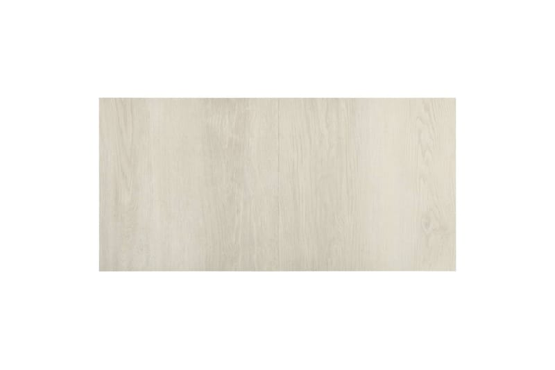 Itsekiinnittyvä lattialankku 55 kpl PVC 5,11 m² beige - Beige - Ritilä parvekkeelle - Lattia - Terassilaatat