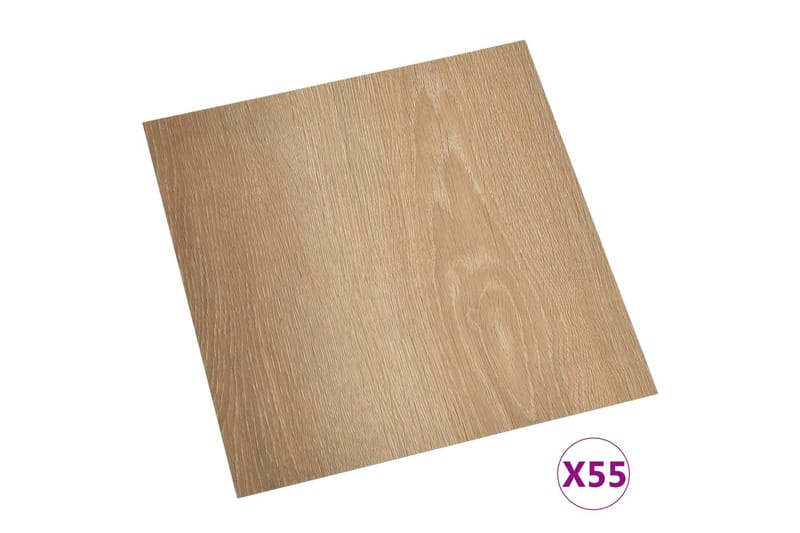 Itsekiinnittyvä lattialankku 55 kpl PVC 5,11 m² ruskea - Ruskea - Piha & ulkoaltaat - Piha-alue - Puutarhakoristeet & pihatarvikkeet - Terassilaatat