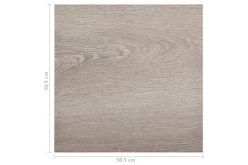 Itsekiinnittyvä lattialankku 55 kpl PVC 5,11 m² taupe - Taupe - Piha & ulkoaltaat - Piha-alue - Puutarhakoristeet & pihatarvikkeet - Terassilaatat