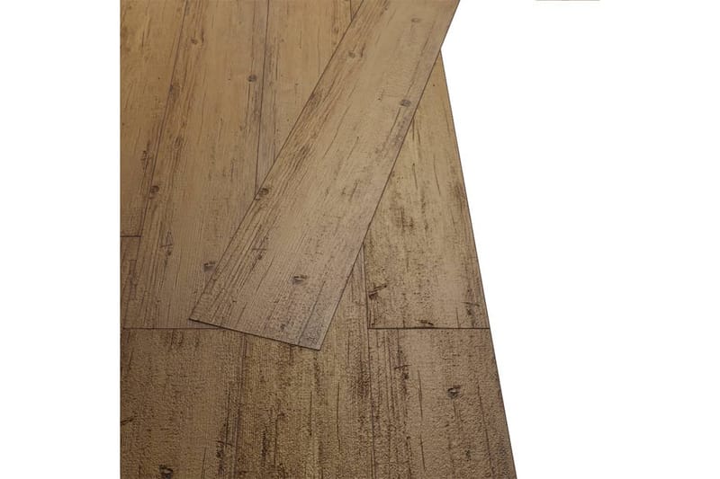 Itsekiinnittyvä PVC Lattialankku 5,21 m² 2 mm pähkinänruskea - Ruskea - Piha & ulkoaltaat - Piha-alue - Puutarhakoristeet & pihatarvikkeet - Terassilaatat
