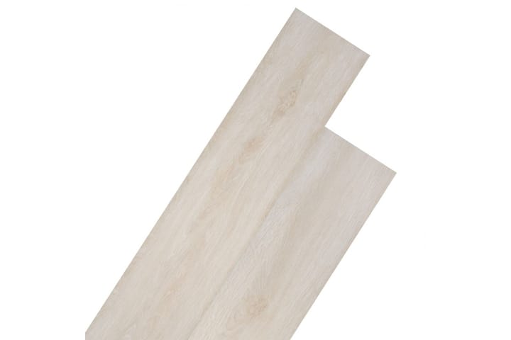 Itsekiinnittyvä PVC-lattialankku 5,21 m² 2 mm - Valkoinen - Ritilä parvekkeelle - Lattia - Terassilaatat