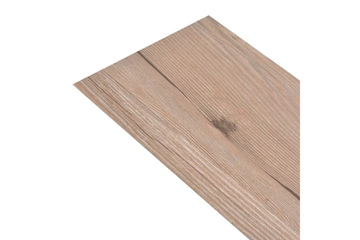 Itsekiinnittyvät PVC-lattialankut 2,51 m² 2 mm tammi ruskea - Ruskea - Ritilä parvekkeelle - Lattia - Terassilaatat