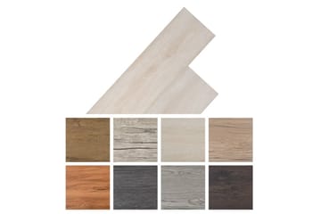 Itsekiinnittyvät PVC-lattialankut 2,51 m² 2 mm tammi valkoin - Valkoinen - Piha & ulkoaltaat - Piha-alue - Puutarhakoristeet & pihatarvikkeet - Terassilaatat