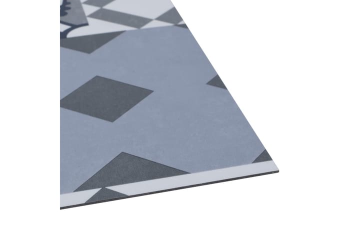 PVC-lattialankku itseliimautuva 5,11m² värillinen kuvio - Ritilä parvekkeelle - Lattia - Terassilaatat