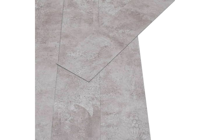 PVC-lattialankut 5,02m² 2mm itseliimautuva maanharmaa - Terassilaatat - Ritilä parvekkeelle - Lattia