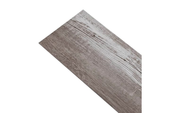 PVC-lattialankut 5,02m² 2mm itseliimautuva matta puu ruskea - Ritilä parvekkeelle - Lattia - Terassilaatat