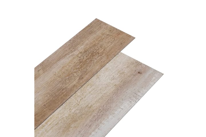 PVC-lattialankut 5,02m² 2mm itseliimautuva pesty puu - Terassilaatat - Ritilä parvekkeelle - Lattia