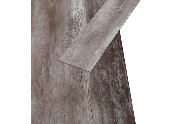 PVC-lattialankut 5,26m² 2mm matta puu ruskea - Ritilä parvekkeelle - Lattia - Terassilaatat