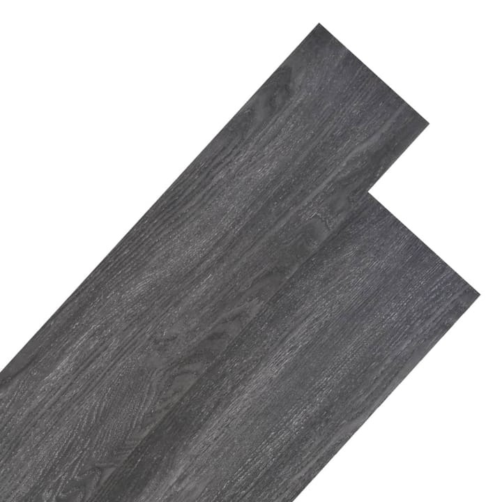 PVC-lattialankut 5,26m² 2mm Musta ja valkoinen - Musta - Terassilaatat - Ritilä parvekkeelle - Lattia