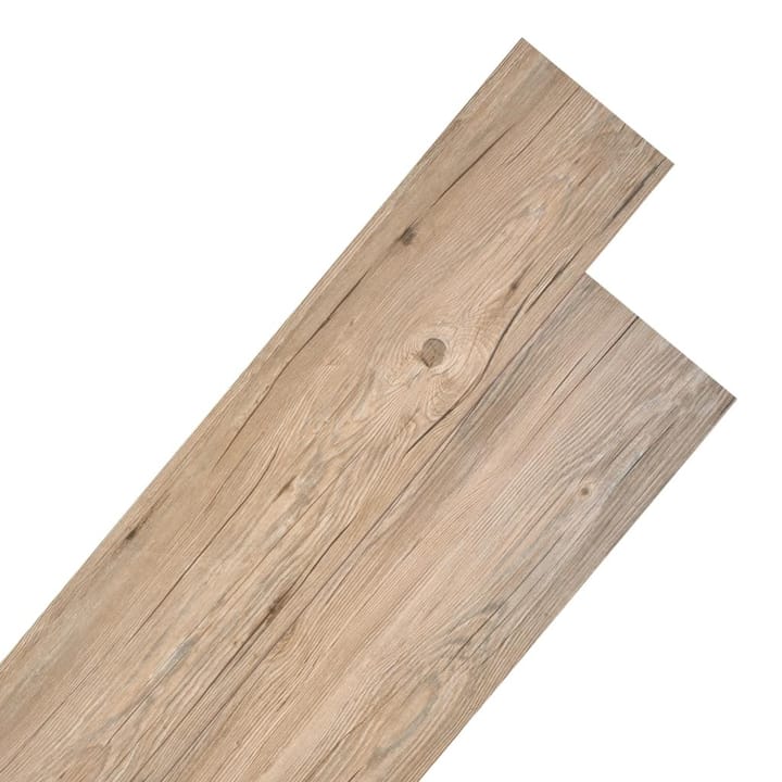 PVC-lattialankut 5,26m² 2mm Ruskea tammi - Ruskea - Ritilä parvekkeelle - Lattia - Terassilaatat