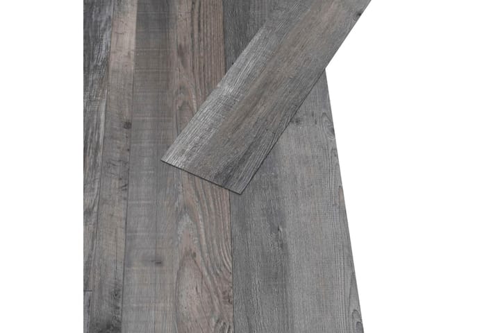 PVC-lattialankut 5,26m² 2mm teollistyylinen puu - Ritilä parvekkeelle - Lattia - Terassilaatat