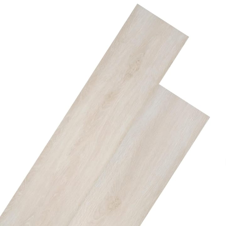 PVC-lattialankut 5,26m² 2mm Perinteinen vaalea tammi - Ruskea - Ritilä parvekkeelle - Lattia - Terassilaatat