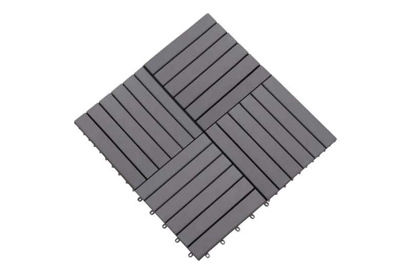 Terassilaatat 30 kpl harmaapesty 30x30 cm täysi akaasiapuu - Piha & ulkoaltaat - Piha-alue - Puutarhakoristeet & pihatarvikkeet - Terassilaatat