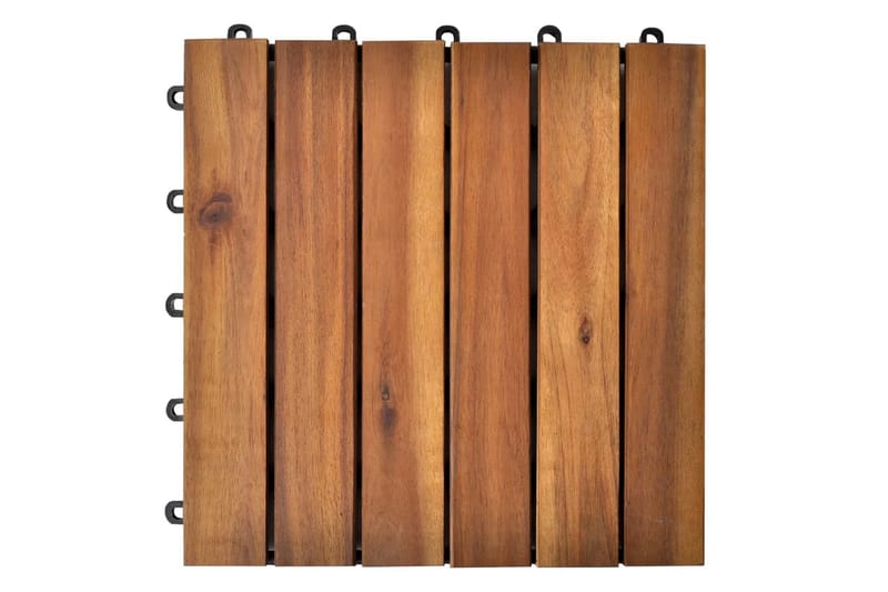 Terassilaatat pystykuviolla 30 x 30 cm Akaasia 20 Sarja - Ruskea - Piha & ulkoaltaat - Piha-alue - Puutarhakoristeet & pihatarvikkeet - Terassilaatat
