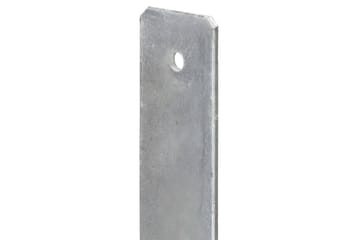 Aita-ankkurit 6 kpl hopea 9x6x60 cm galvanoitu teräs - Piha & ulkoaltaat - Piha-alue - Puutarhakoristeet & pihatarvikkeet - Ovikatos