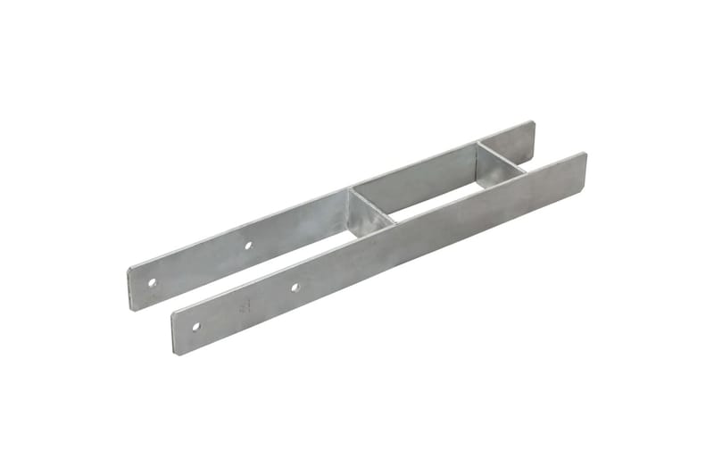 Aita-ankkurit 6 kpl hopea 9x6x60 cm galvanoitu teräs - Piha & ulkoaltaat - Piha-alue - Puutarhakoristeet & pihatarvikkeet - Ovikatos
