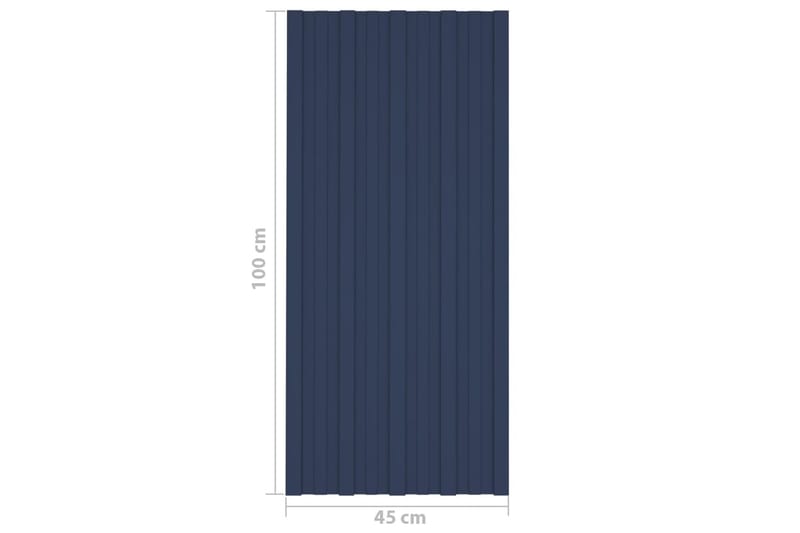 Kattopaneeli 36 kpl galvanoitu teräs antrasiitti 100x45 cm - Piha & ulkoaltaat - Piha-alue - Puutarhakoristeet & pihatarvikkeet - Ovikatos