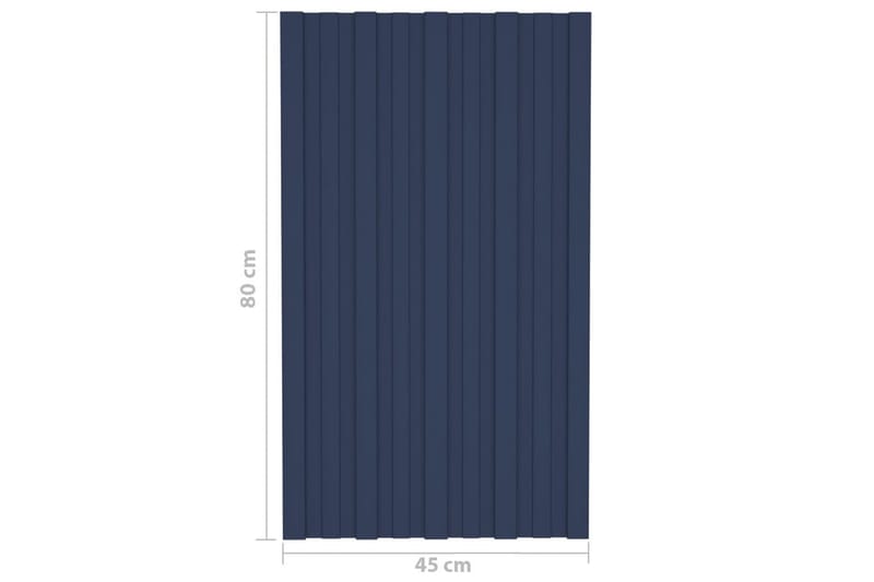 Kattopaneeli 36 kpl galvanoitu teräs antrasiitti 80x45 cm - Piha & ulkoaltaat - Piha-alue - Puutarhakoristeet & pihatarvikkeet - Ovikatos