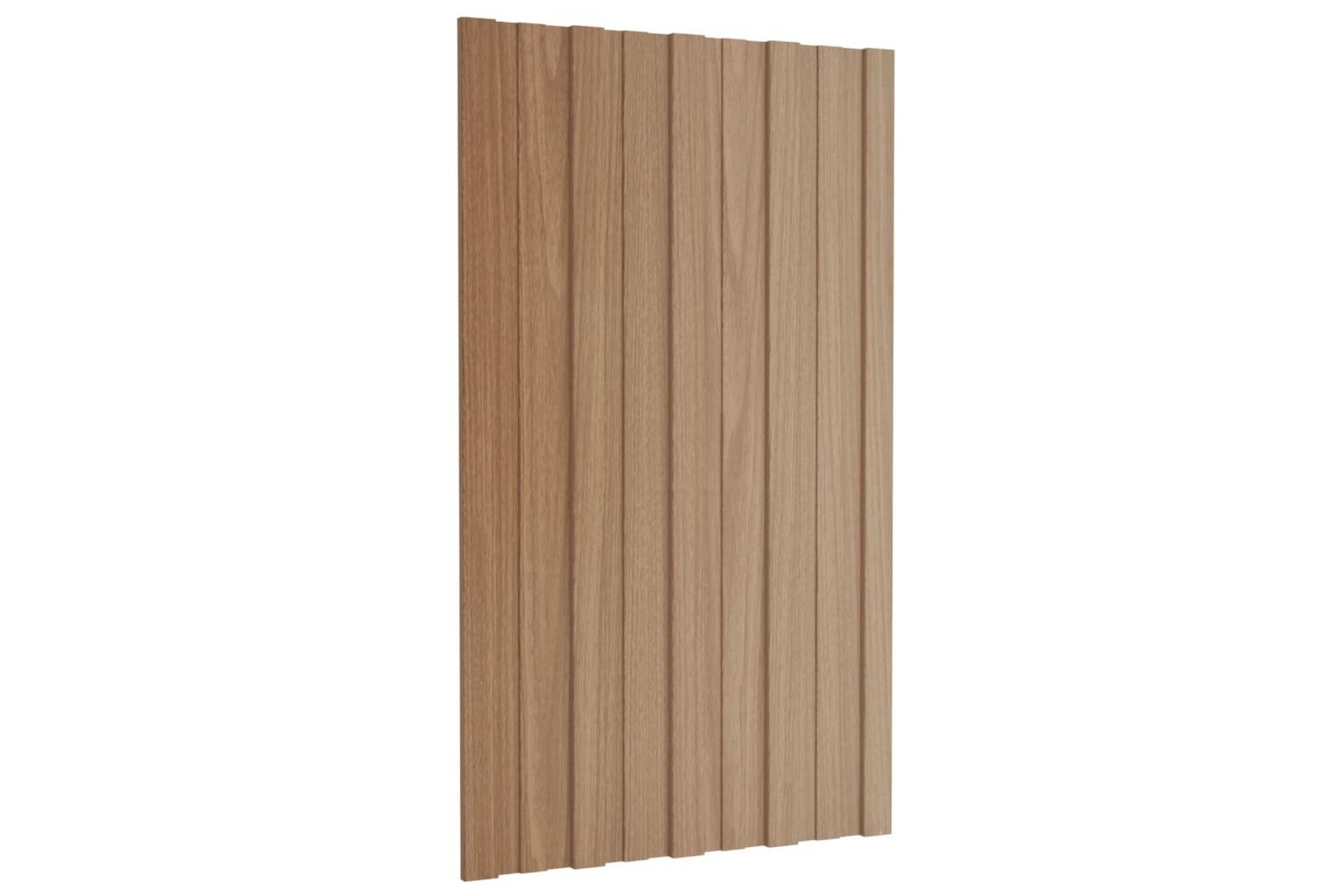 Kattopaneeli 36 kpl galvanoitu teräs vaalea puu 80x45 cm - Piha & ulkoaltaat - Piha-alue - Puutarhakoristeet & pihatarvikkeet - Ovikatos