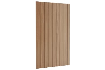 Kattopaneeli 36 kpl galvanoitu teräs vaalea puu 80x45 cm - Piha & ulkoaltaat - Piha-alue - Puutarhakoristeet & pihatarvikkeet - Ovikatos