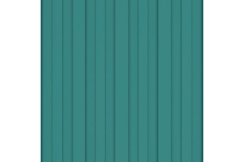 Kattopaneeli 36 kpl galvanoitu teräs vihreä 100x45 cm - Piha & ulkoaltaat - Piha-alue - Puutarhakoristeet & pihatarvikkeet - Ovikatos