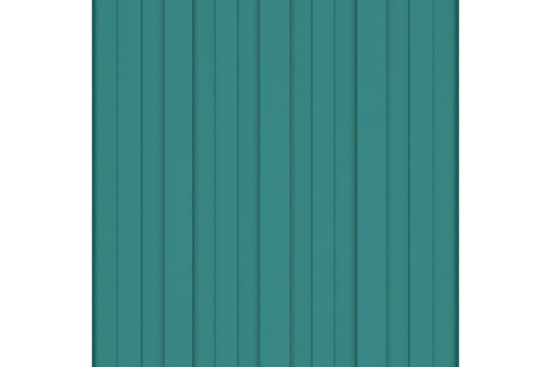Kattopaneeli 36 kpl galvanoitu teräs vihreä 100x45 cm - Piha & ulkoaltaat - Piha-alue - Puutarhakoristeet & pihatarvikkeet - Ovikatos
