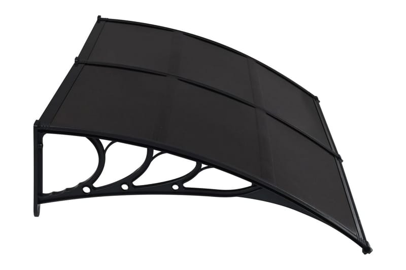 Ovikatos musta 240x100 cm PC - Musta - Piha & ulkoaltaat - Piha-alue - Puutarhakoristeet & pihatarvikkeet - Ovikatos