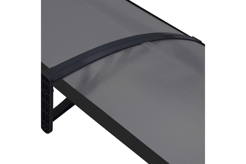 Ovikatos musta 240x80 cm PC - Musta - Piha & ulkoaltaat - Piha-alue - Puutarhakoristeet & pihatarvikkeet - Ovikatos