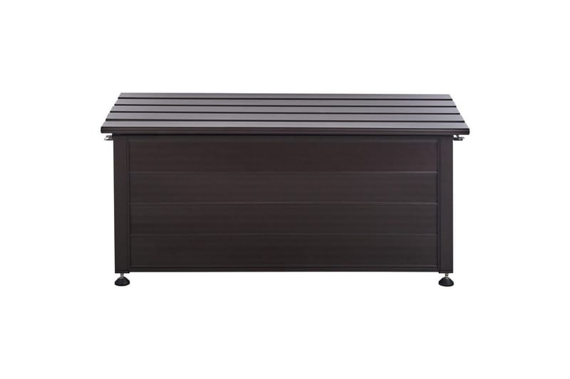 Låda Beliani Campalto Brun, 113x50x52 cm NO_BRAND Brown - Puutarhakalusteet - Säilytyslaatikot & kalustesuojat - Säilytyslaatikot ulos