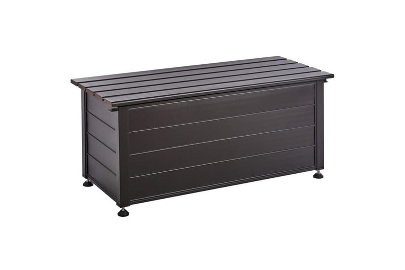 Låda Beliani Campalto Brun, 113x50x52 cm NO_BRAND Brown - Puutarhakalusteet - Säilytyslaatikot & kalustesuojat - Säilytyslaatikot ulos