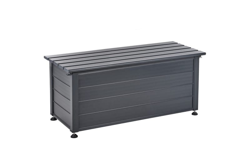 Låda Beliani Campalto Brun, 113x50x52 cm NO_BRAND Grey - Puutarhakalusteet - Säilytyslaatikot & kalustesuojat - Säilytyslaatikot ulos