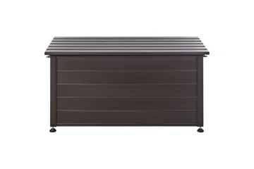 Låda Beliani Campalto Brun, 123x60x60 cm Brown - Puutarhakalusteet - Säilytyslaatikot & kalustesuojat - Säilytyslaatikot ulos