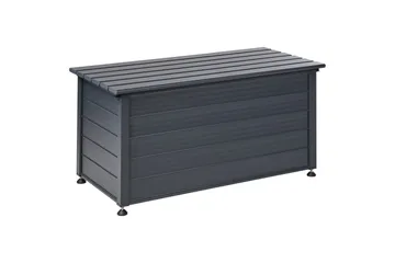 Låda Beliani Campalto Brun, 123x60x60 cm Grey - Puutarhakalusteet - Säilytyslaatikot & kalustesuojat - Säilytyslaatikot ulos
