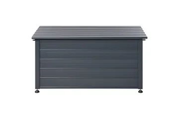 Låda Beliani Campalto Brun, 123x60x60 cm Grey - Puutarhakalusteet - Säilytyslaatikot & kalustesuojat - Säilytyslaatikot ulos