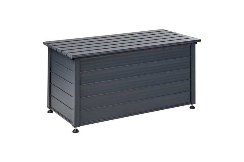 Låda Beliani Campalto Brun, 123x60x60 cm NO_BRAND Grey - Puutarhakalusteet - Säilytyslaatikot & kalustesuojat - Säilytyslaatikot ulos