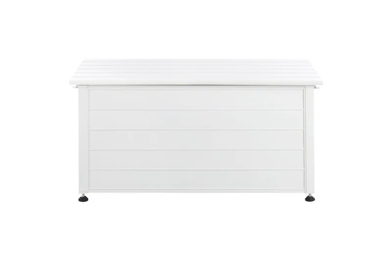 Låda Beliani Campalto Brun, 123x60x60 cm White - Piha & ulkoaltaat - Piha-alue - Puutarhakoristeet & pihatarvikkeet - Postilaatikot - Postinlajittelukaappi