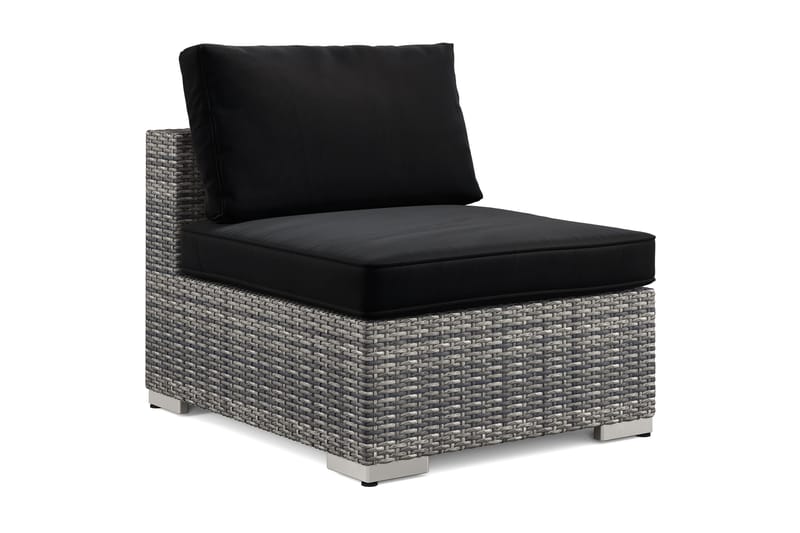 Bahamas Keskimoduuli Ulkokäyttöön Polyrottinkia, Harmaa