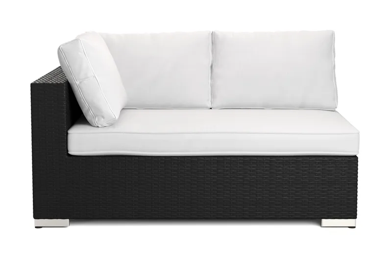 Bahamas Vasen Moduuli Ulkokäyttöön 140 cm Polyrottinkia, Musta