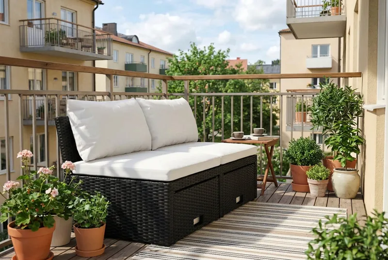 Bahamas Parvekesohva - Puutarhakalusteet - Parveke - Parvekekalusteet - Parvekesohva