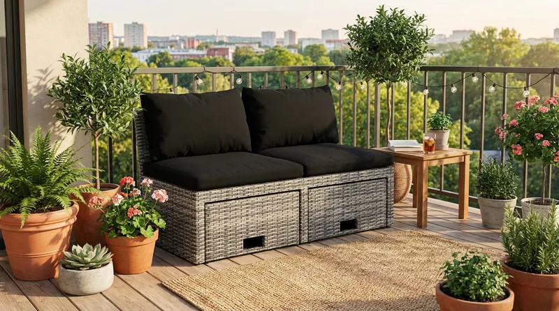 Bahamas Parvekesohva - Puutarhakalusteet - Parveke - Parvekekalusteet - Parvekesohva