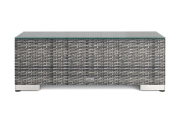 Bahamas Päätymoduuli Ulkokäyttöön 38x90 cm - Harmaa - Puutarhakalusteet - Tarvikkeet ulos - Tee se itse-moduulit