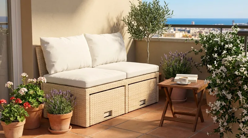 Bahamas Parvekesohva - Puutarhakalusteet - Parveke - Parvekekalusteet - Parvekesohva