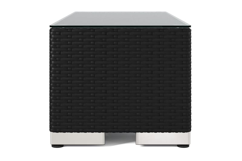 Bahamas Päätymoduuli Ulkokäyttöön 90 cm - Musta - Puutarhakalusteet - Tarvikkeet ulos - Tee se itse-moduulit