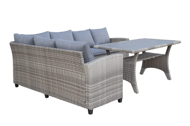 James Light säilytystilalla - Harmaa - Puutarhakalusteet - Terassiryhmät - Oleskeluryhmät