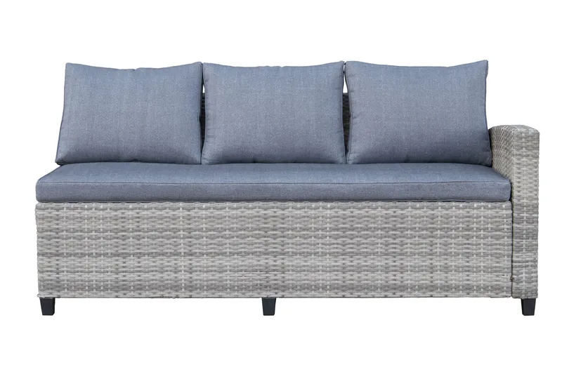 James Light säilytystilalla - Harmaa - Puutarhakalusteet - Terassiryhmät - Oleskeluryhmät