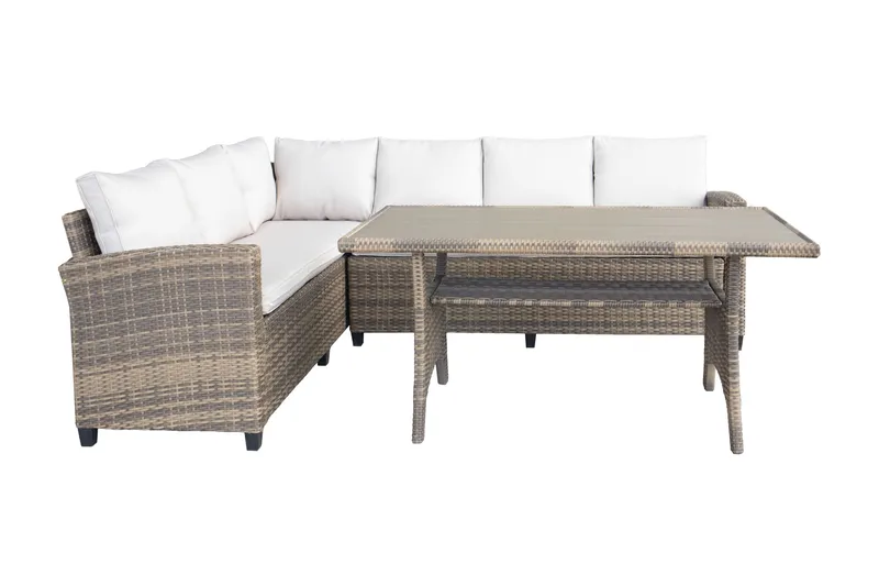 James Light säilytystilalla - Luonnonvärinen - Puutarhakalusteet - Terassiryhmät - Oleskeluryhmät