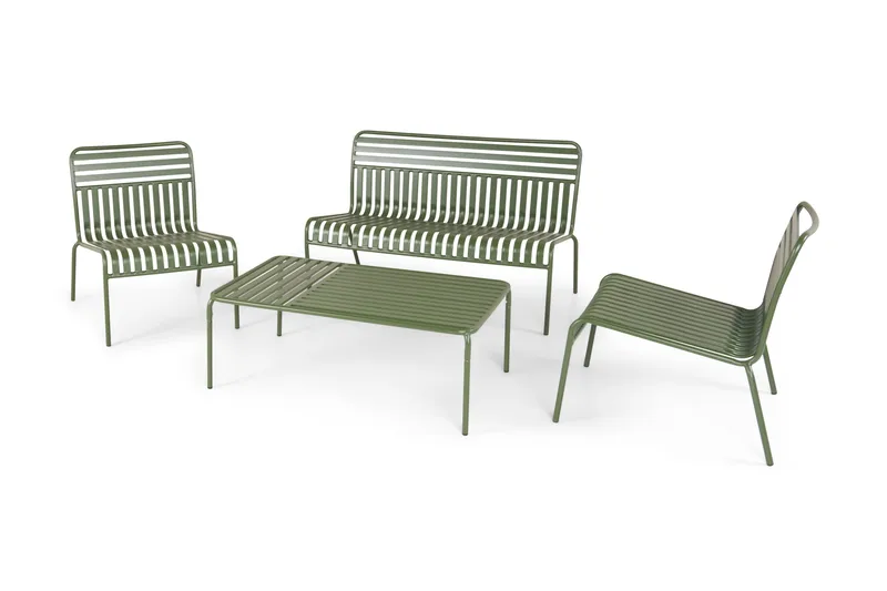 Jarva Sohvaryhmä - Oliivi - Puutarhakalusteet - Terassiryhmät - Oleskeluryhmät